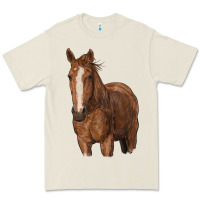 Bone brown horse Premium Tee - RanaPortraitStore