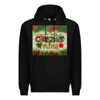 Black christmas vibes tumbler Premium Hoodie - BundleAndBundleShop