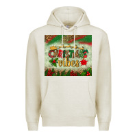 Oatmeal Heather christmas vibes tumbler Premium Hoodie - BundleAndBundleShop