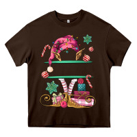 Chocolate Brown pink elf costom name and preview Heavy Core Tee - MaliasSmallBusiness