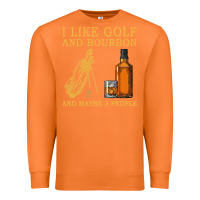 Carrot I Like Bourbon and Golf and Maybe 3 People Whiskey Premium Sweatshirt - tuanDangUi