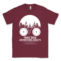 Burgundy Trail Bike Adventure Awaits Classic Tee - Bettercallsaul