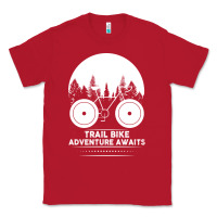 Red Trail Bike Adventure Awaits Classic Tee - Bettercallsaul