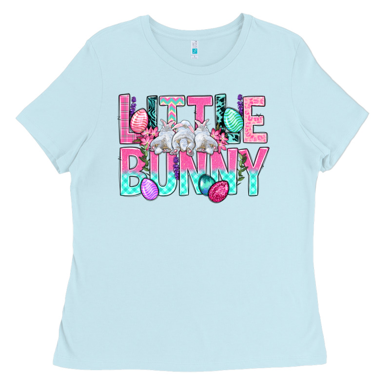 Little Bunny Easter Ladies Tee by BundleAndBundleShop | Teevron
