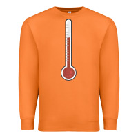 Carrot thermometer halloween costume temperature gauge t Premium Sweatshirt - tuanDangUi