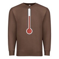 Chestnut thermometer halloween costume temperature gauge t Premium Sweatshirt - tuanDangUi