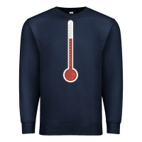 Navy thermometer halloween costume temperature gauge t Premium Sweatshirt - tuanDangUi