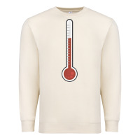 Sandshell thermometer halloween costume temperature gauge t Premium Sweatshirt - tuanDangUi