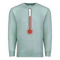 Seafoam thermometer halloween costume temperature gauge t Premium Sweatshirt - tuanDangUi