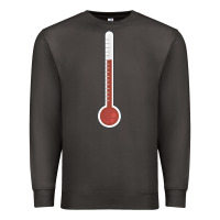 Smoke thermometer halloween costume temperature gauge t Premium Sweatshirt - tuanDangUi