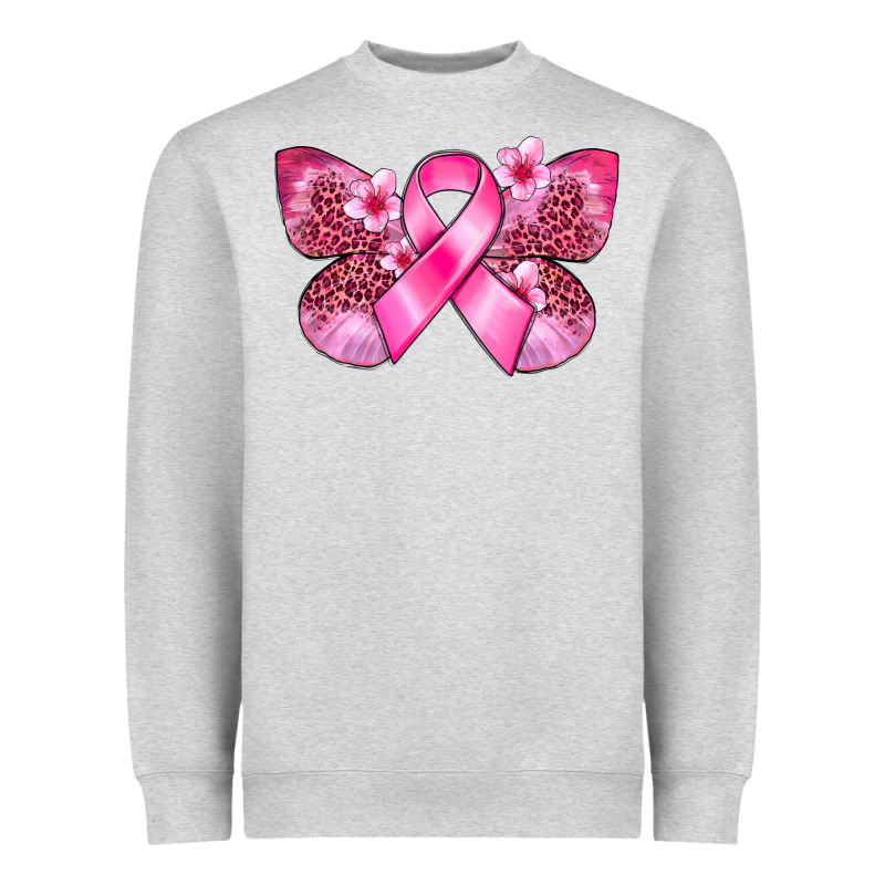 Cancer Butterfly Heavyweight Sweatshirt by FaDigitalArtStudio | Teevron