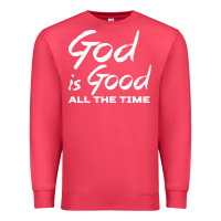 Cardinal God Is Good All The Time Christian Worship Premium Sweatshirt - tuanDangUi