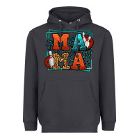Smoke Bowling mama leopard frame Mother's Day Heavyweight Hoodie - LillyAllenDesigns