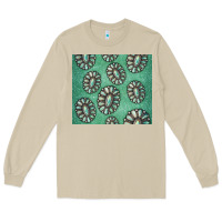 Mushroom turquoise gemstone glitter Long Sleeve Tee - Jasminsmagicworld