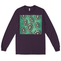 Plum turquoise gemstone glitter Long Sleeve Tee - Jasminsmagicworld