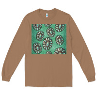 Toasted Coconut turquoise gemstone glitter Long Sleeve Tee - Jasminsmagicworld