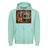 Seafoam gobble me swallow me tumbler Zipper Hoodie - BundleAndBundleShop