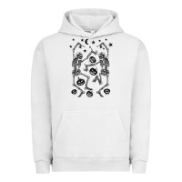 Pigment Lunar Rock halloween dancing skeletons Urban Hoodie - BarkalooDesign