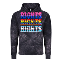 Cloud Black Rights rights rights Vintage Hoodie - NancyCooperArtShop