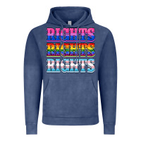 Vintage Denim Rights rights rights Vintage Hoodie - NancyCooperArtShop