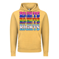 Vintage Mustard Rights rights rights Vintage Hoodie - NancyCooperArtShop
