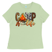 Matcha Camp Life Ladies Tee - BundleAndBundleShop