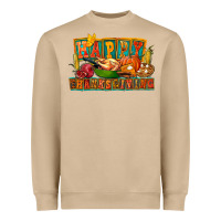 Mushroom Happy Thanksgiving Heavyweight Sweatshirt - FaDigitalArtStudio