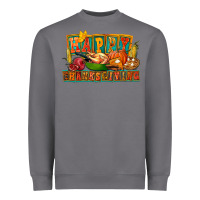 Storm Happy Thanksgiving Heavyweight Sweatshirt - FaDigitalArtStudio