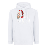White i'm so good santa came twice christmas pajama funn Heavyweight Hoodie - tuanDangUi