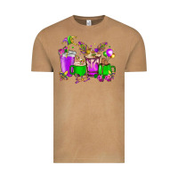 Vintage Camel Mardi Gras coffee cups Vintage Tee - NancyCooperArtShop