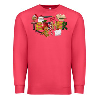 Cardinal christmas teacher Premium Sweatshirt - LillyAllenDesigns