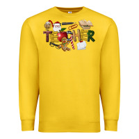 Lemon christmas teacher Premium Sweatshirt - LillyAllenDesigns