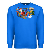 True Royal christmas teacher Premium Sweatshirt - LillyAllenDesigns