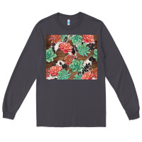 Smoke succulents and cowhide Long Sleeve Tee - TumblerDesignByShophia
