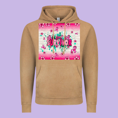 I Am A Survivor Vintage Hoodie Designed By Nancycooperartshop