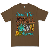 Cacao Living The Small Town Dream Premium Tee - BundleAndBundleShop
