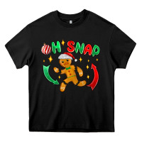 Black oh snap with gingerbread Heavy Core Tee - MaliasSmallBusiness