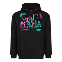 Black leopard camo girl mama Mother's Day Heavyweight Hoodie - LillyAllenDesigns