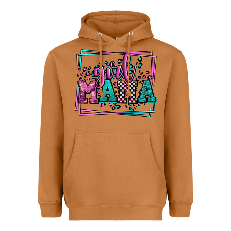 Leopard Camo Girl Mama Mother's Day Heavyweight Hoodie by LillyAllenDesigns | Teevron