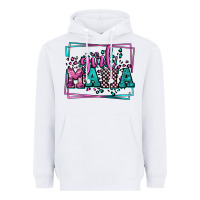 White leopard camo girl mama Mother's Day Heavyweight Hoodie - LillyAllenDesigns