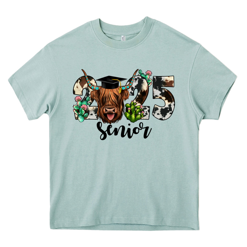 Cow 2025 Senior Heavy Core Tee by JahusDesignShop | Teevron