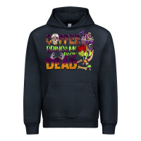 Navy coffee brings me back dead Urban Hoodie - BarkalooDesign
