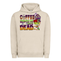 Pigment French Oak coffee brings me back dead Urban Hoodie - BarkalooDesign