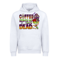 White coffee brings me back dead Urban Hoodie - BarkalooDesign