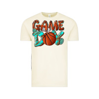 Vintage Arctic Game day leopard basketball Vintage Tee - NancyCooperArtShop