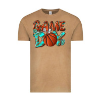 Vintage Camel Game day leopard basketball Vintage Tee - NancyCooperArtShop