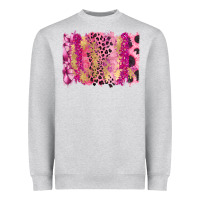 Heather Grey Cancer Brushstroke Heavyweight Sweatshirt - FaDigitalArtStudio