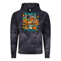 Cloud Black Thankful Blessed Vintage Hoodie - texasbilliewilder