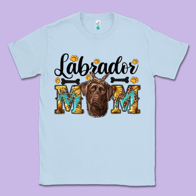 Western Labrador Mom Classic Tee Designed By Ranaportraitstore
