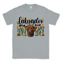 Heather Grey western labrador mom Classic Tee - RanaPortraitStore